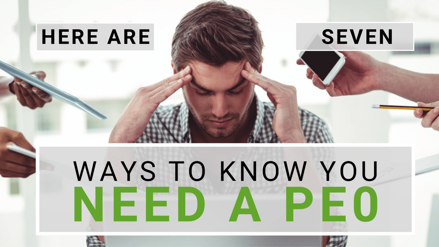 what is a peo - signs you need a PEO
